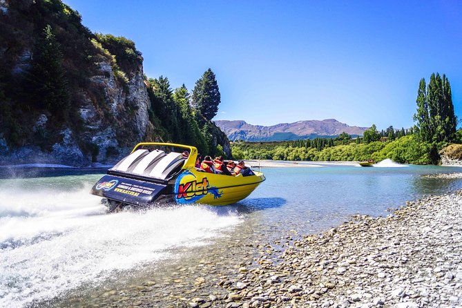 KJet Queenstown Jet Boat Ride on the Kawarau and Shotover Rivers - Starting at Queenstown’s main pier