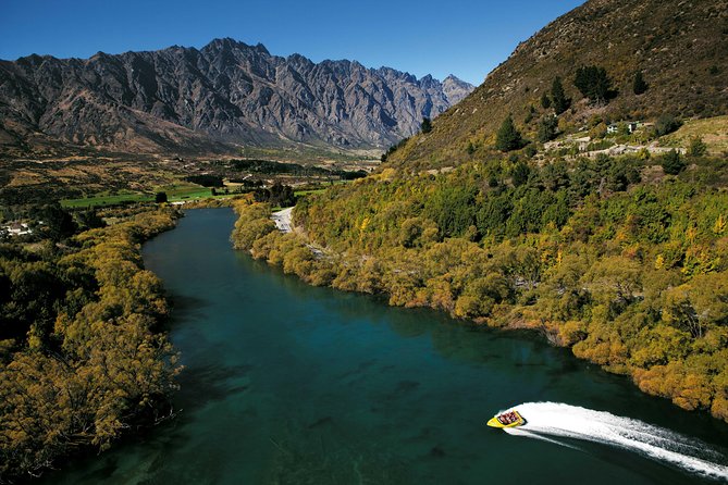 KJet Queenstown Jet Boat Ride on the Kawarau and Shotover Rivers - What the ride feels like from your seat