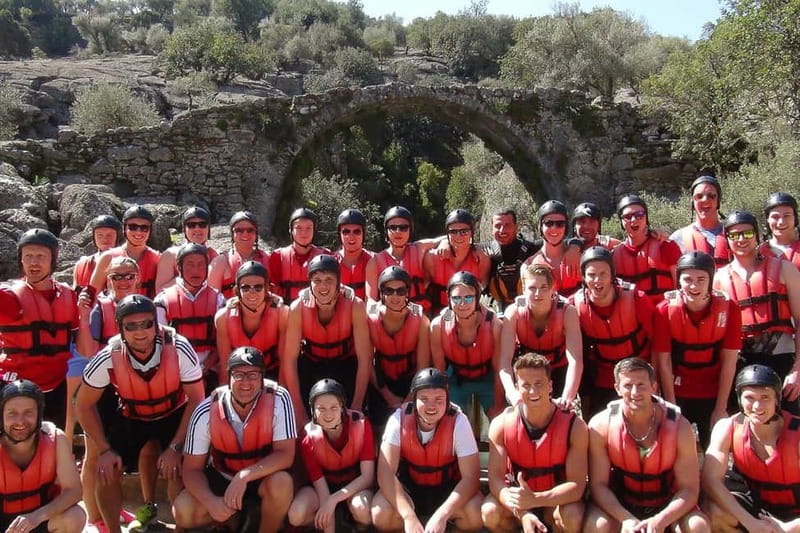 Koprulu Canyon Rafting and Canyoning incl. Lunch w/Transfer - Getting fitted out and hearing the safety briefing