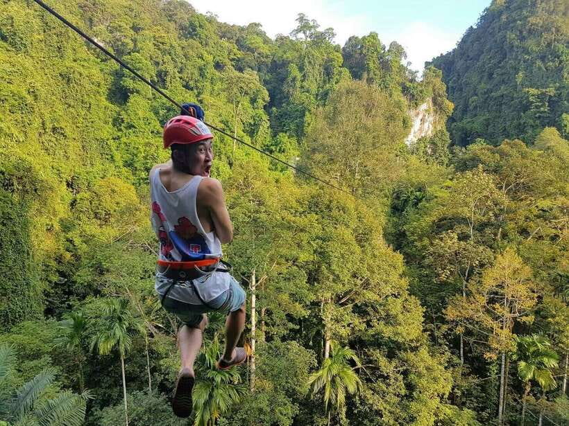 Krabi: Ziplining with Abseiling and Rock Climbing Options - What this Krabi adventure is really like