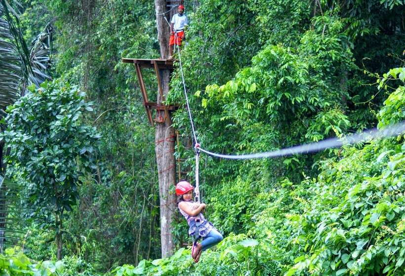 Krabi: Ziplining with Abseiling and Rock Climbing Options - Guides, safety, and the human side of the experience