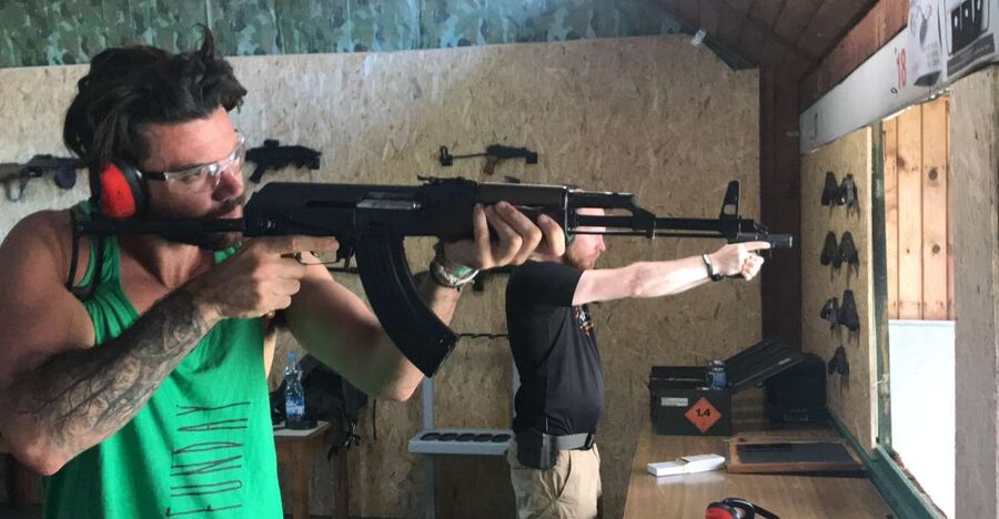 Krakow: Extreme Shooting Range with Hotel Transfers - Competition, photographs, and your paper target