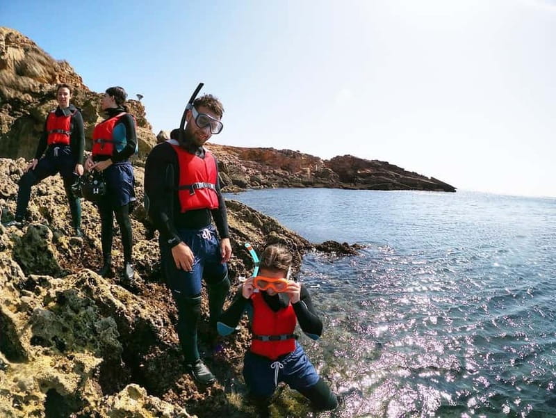 Lagos: Algarve Coasteering and Snorkeling Adventure - Getting from Lagos to Ingrina Beach