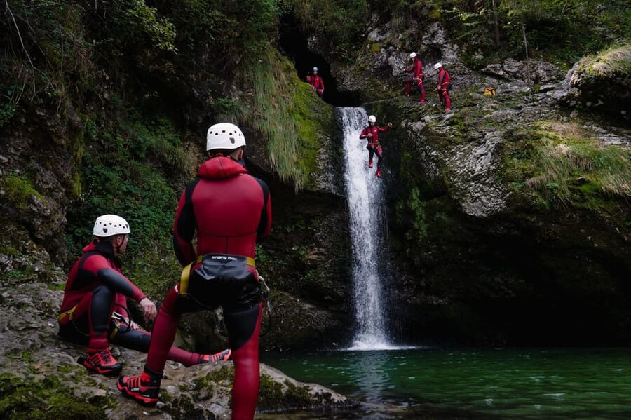Lake Bled: Canyoning Adventure with Free Footage - Jumps, slides, and the right amount of nerve