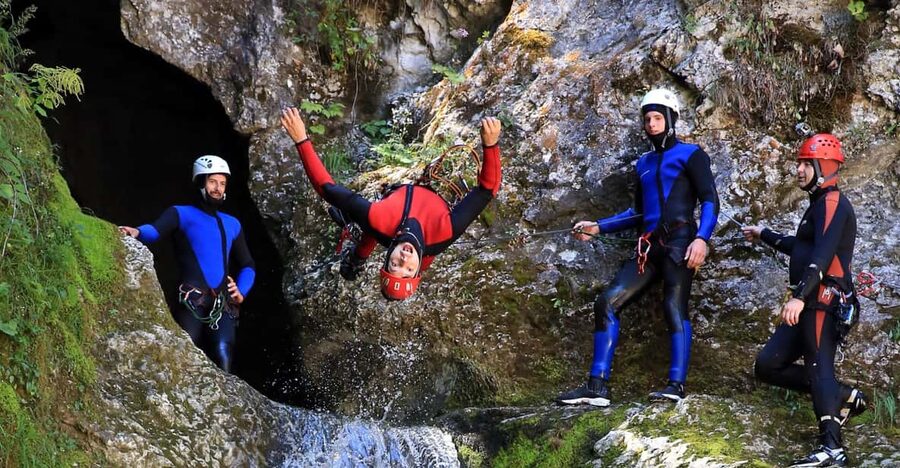 Lake Bled: Canyoning and Rafting Tour with Photos and Videos - Two water sports, two very different moods