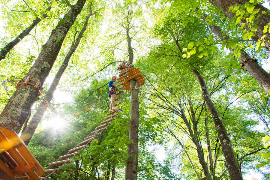 Lake Como Adventure Park Day Access - Nine Routes Give You More Than One Good Run
