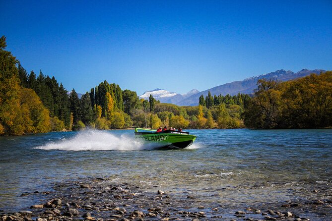 Lakeland Jet Boat Adventure - Clutha River - Starting beside Lake Wanaka at 100 Ardmore Street