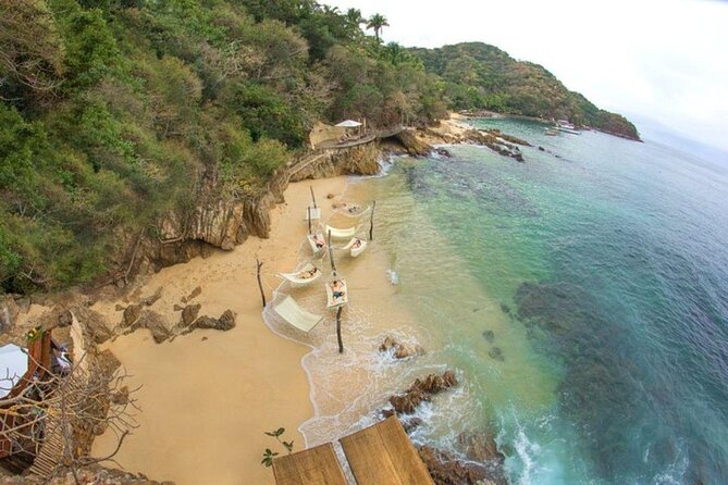 Las Caletas Beach & Adventure Park with buffet lunch and open bar - Reaching Las Caletas by boat