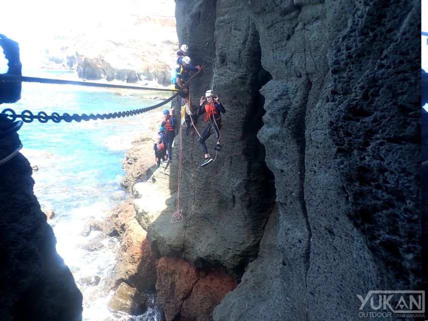 Las Palmas: Coastering, Via Ferrata, Water Jumping & Snorkel - How the four hours are paced