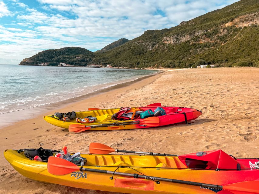 Lisbon: Arrábida Kayak and Coasteering Adventure Tour - Sea caves with legends, shrines, and rough stone