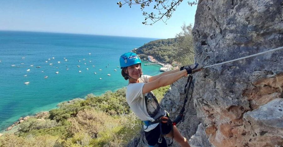 Lisbon: Via Ferrata Setubal's Arrábida Natural Park - Climbing and cable-assisted movement on real rock
