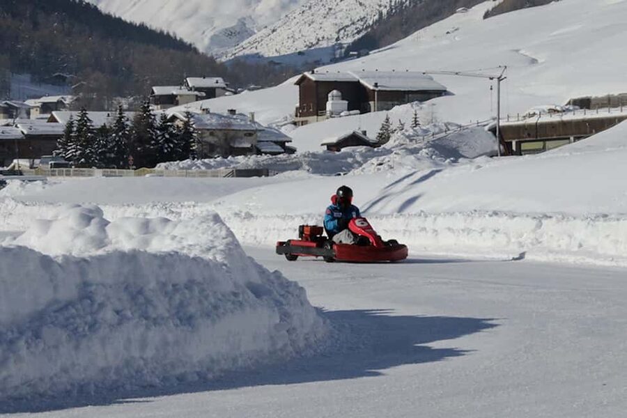 Livigno: Adrenaline Ice Karting Experience - The Track, Sharp Turns, and Spectacular Slides
