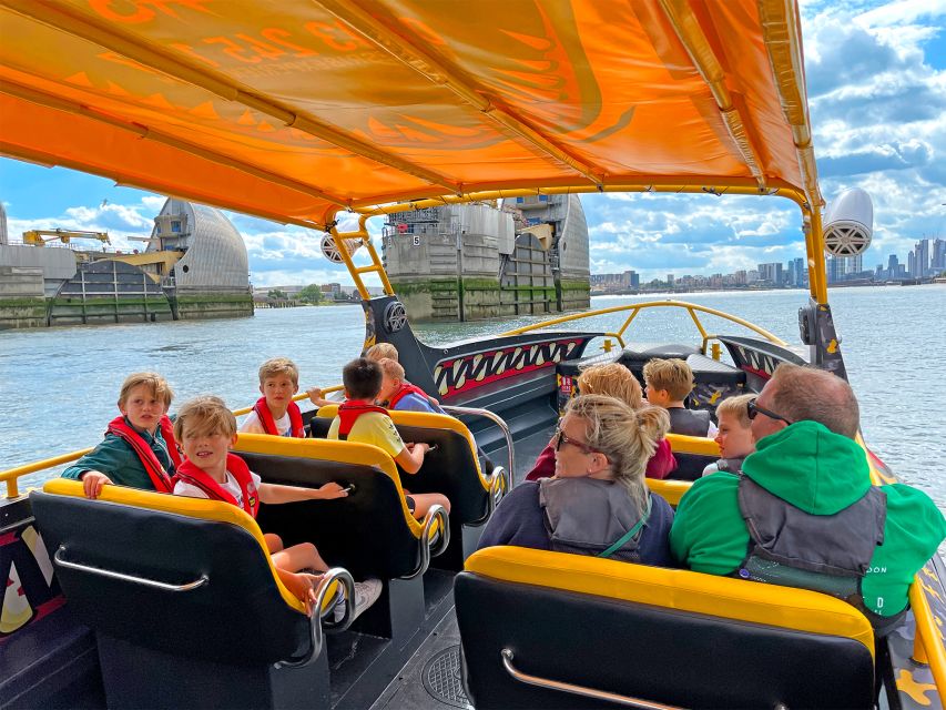 London: 40-Minute Thames Beast Jetboat Tour - From Tower Millennium Pier to the open river