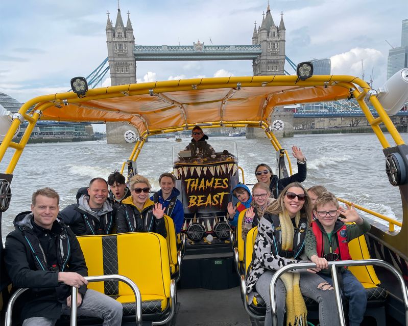 London: 40-Minute Thames Beast Jetboat Tour - Reaching the Thames Barrier