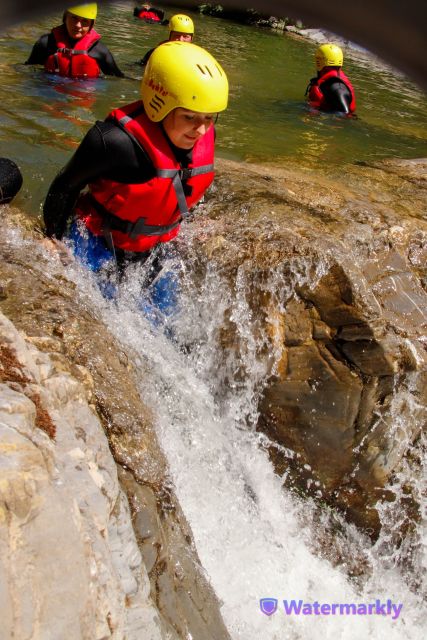 Lucca:Wild Canyoning in Lima Torrent. - A good choice for families, with limits