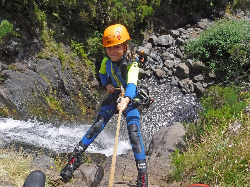 Madeira: Beginner (Level 1) Canyoning Experience - Learning the basics before the first waterfall