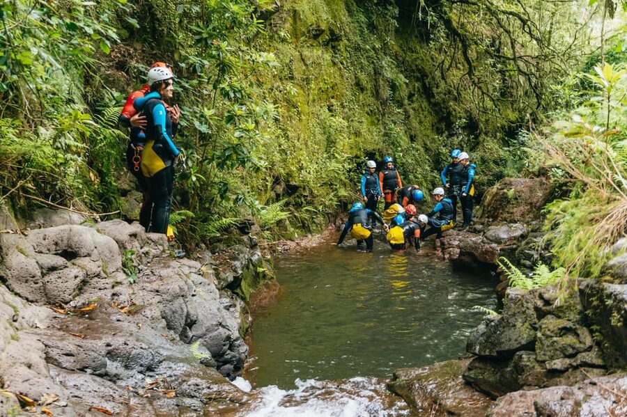 Madeira Canyoning Beginners – Easy & Fun Waterfall Adventure - Guides who make the difference