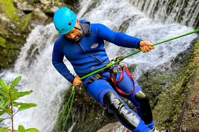 Madeira Canyoning Intermediate - Jumps, swimming, and the first real adrenaline