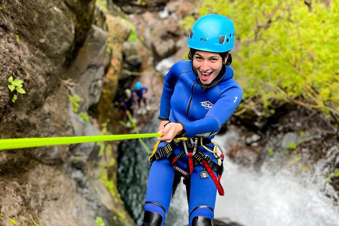 Madeira Canyoning Intermediate - Pickup in Funchal and the first safety briefing