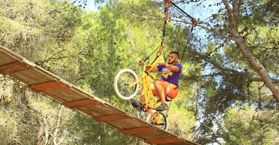 Mallorca: Adrenaline Tree Top Adventure Entry Ticket - The Safety Briefing Comes First