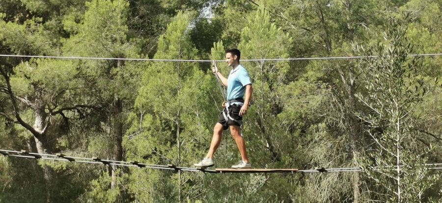 Mallorca: Adrenaline Tree Top Adventure Entry Ticket - The Height Factor: Thrilling, Not Casual