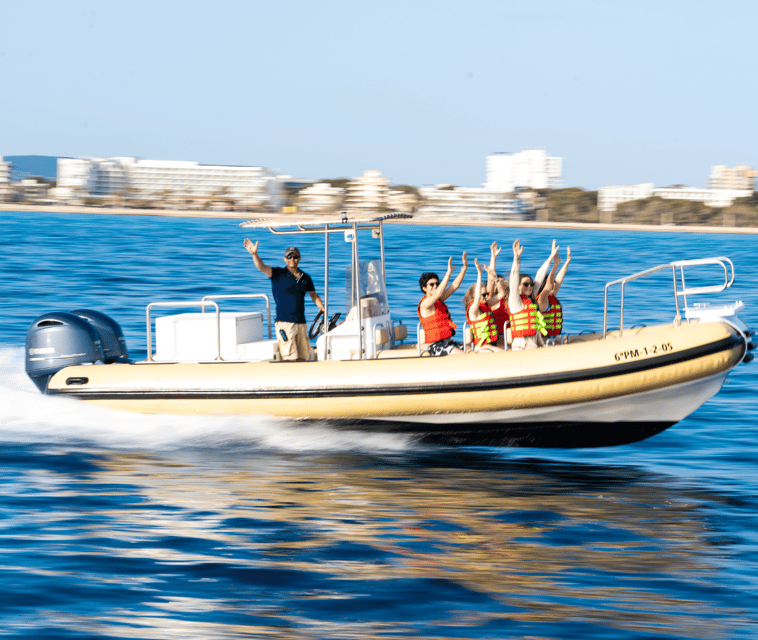 Mallorca: Visit Palma Speedboat adrenaline & snorkelling - Finding Sa Calma Boats in Can Pastilla