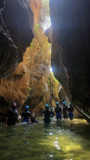 Marbella: Beginner Canyoning Tour with Safety Equipment - Equipment is included, but footwear is your job