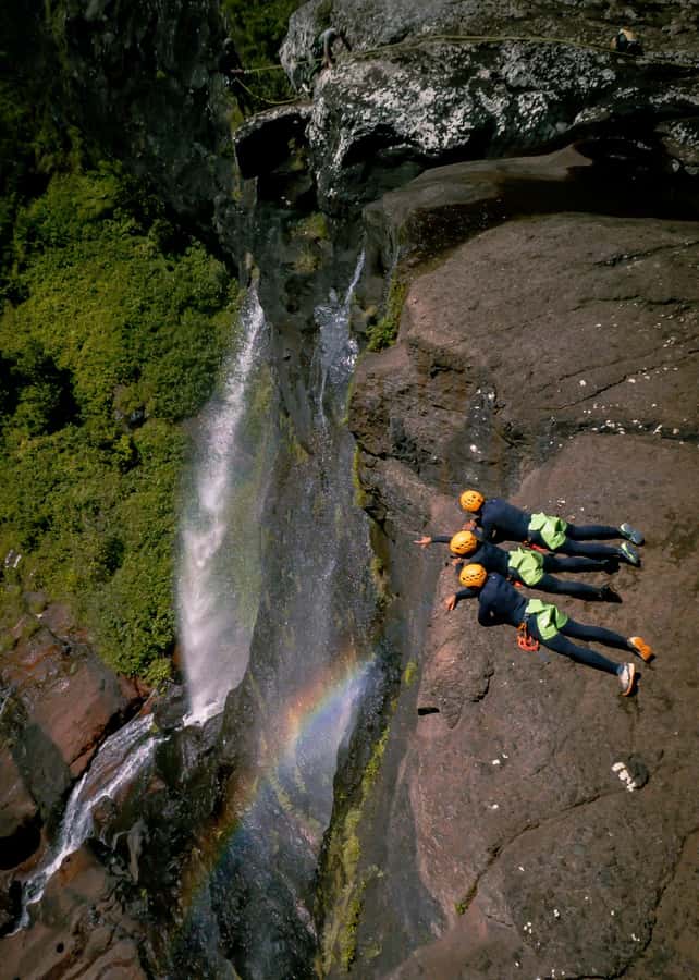 Mauritius: Tamarind Falls Canyoning Adventure - Three rappels, from 10 to 25 meters