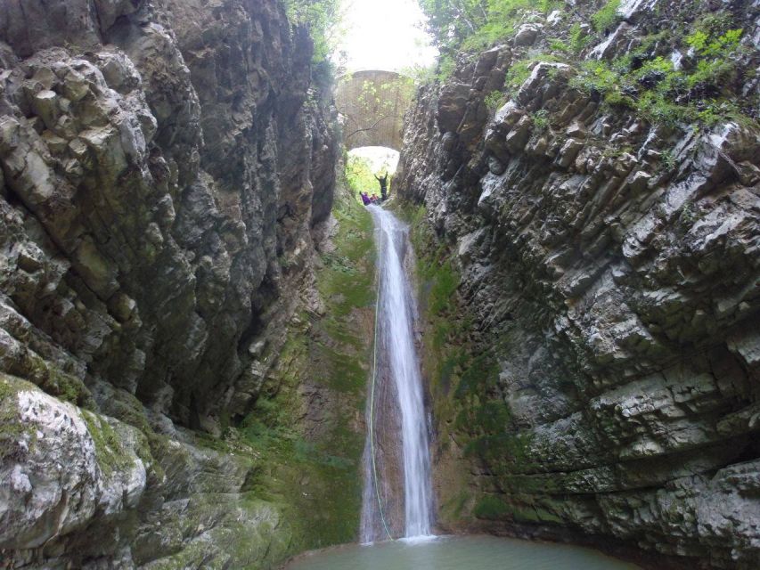 Megalo Papingo: Canyoning with Rappel Section B - Key points at a glance
