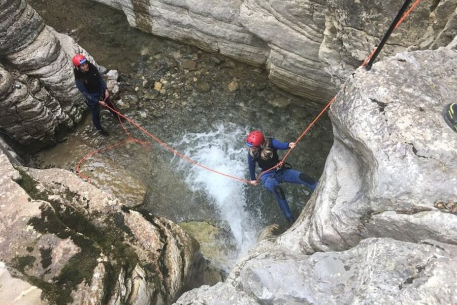 Megalo Papingo: Canyoning with Rappel Section B - Starting near Megalo Papingo