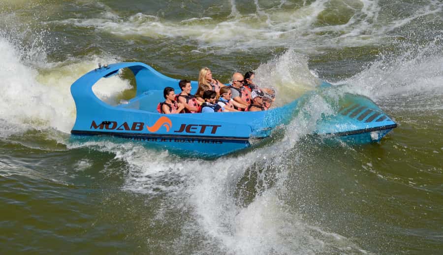Moab: 2-Hour New Zealand style Adventure Jet Boat Tour - Meeting Moab Jett downtown