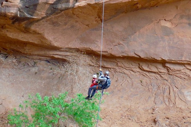 Moab Rappeling Adventure: Medieval Chamber Slot Canyon - The approach hike is part of the tour
