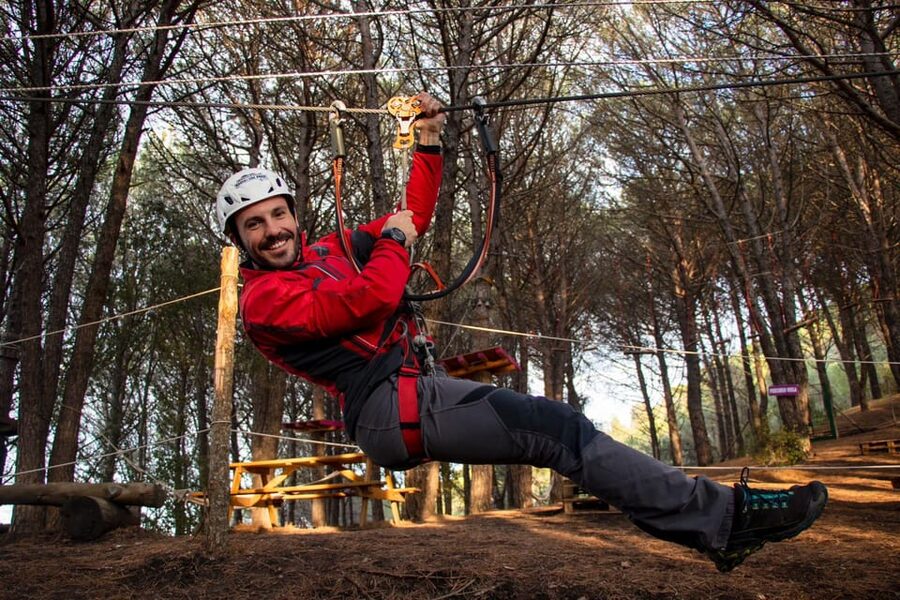 Monti Rossi Adventure Park Entry Ticket - Registration, Equipment, and the Safety Briefing