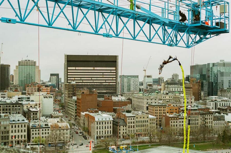 Montreal Bungee: The highest bungee jump in Canada - A 210-foot tower beside the Montreal Science Centre