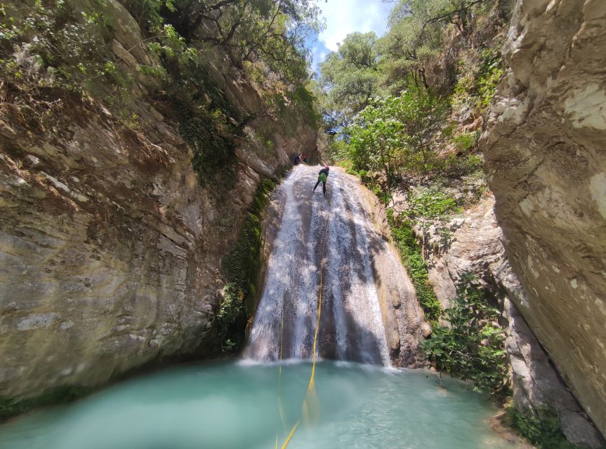 Neda: Canyoning Adventure - Rappelling brings the real canyoning thrill