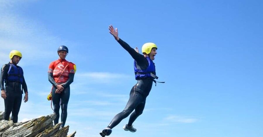 Newquay: Coasteering - What Newquay coasteering actually involves