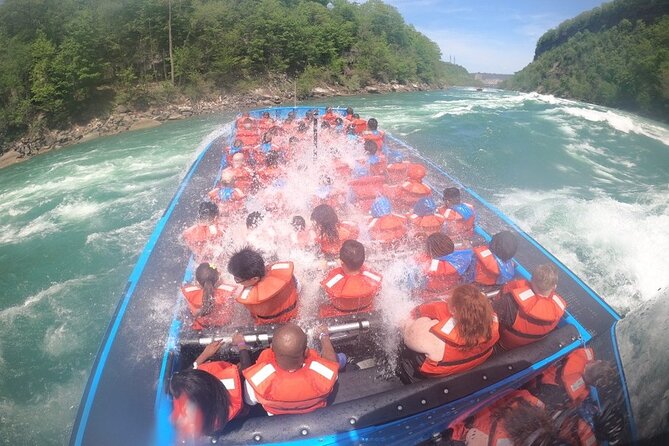 Niagara Falls USA, Open-Top (Wet) Jet Boat Tour - The Niagara Gorge and Whirlpool section