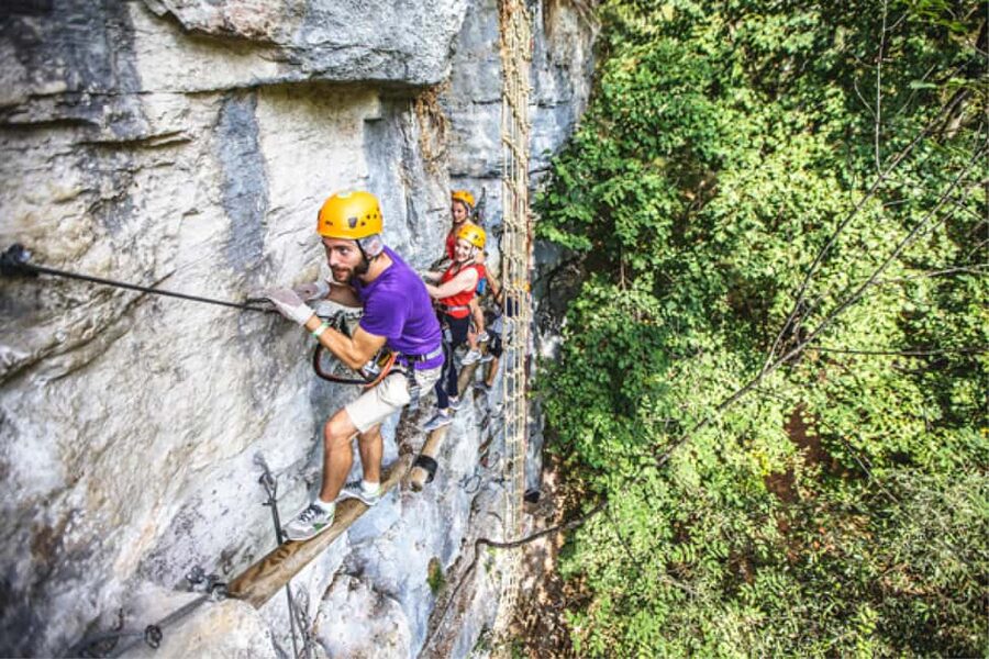 Nice: Adventure park in an exceptional natural setting - The safety briefing sets the tone