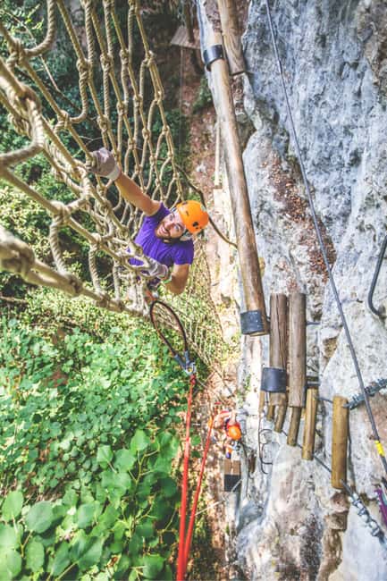 Nice: Adventure park in an exceptional natural setting - Four courses, from a gentle start to a sporty challenge