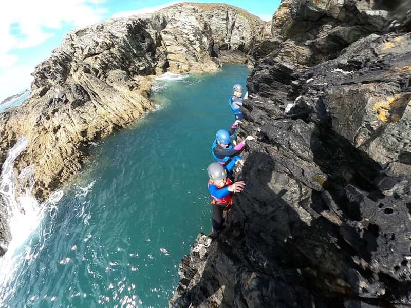 North Wales: Extreme Coasteering with Cliff Climbing & Jumps - The later route: more swims, rests, and time to recover