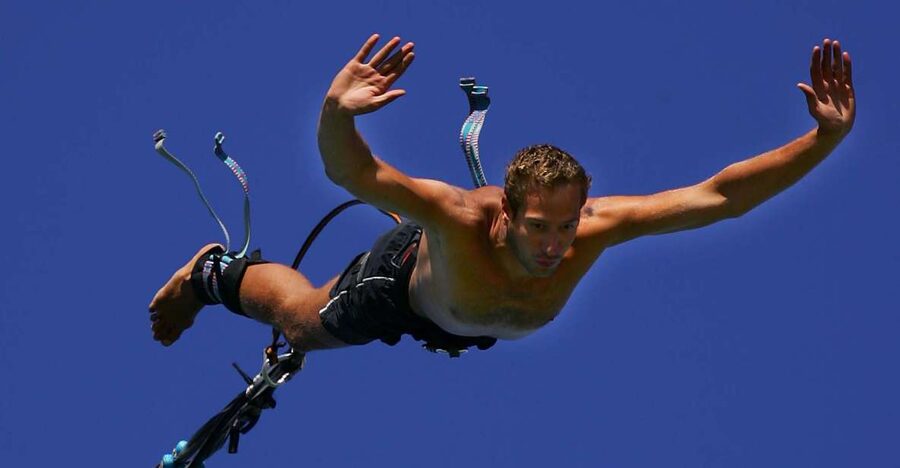 Novalja: Zrce Beach Bungee Jumping Experience - The Leap From 55 Meters