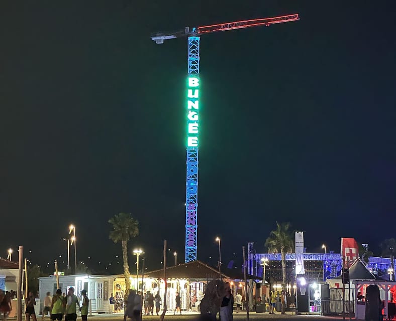 Novalja: Zrce Beach Tandem Bungee Jumping Experience - Key points to know before you book