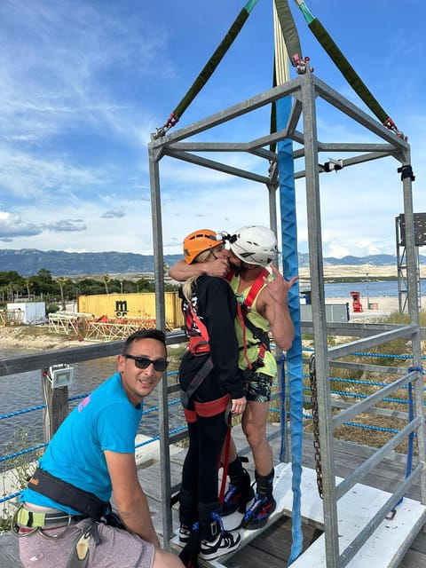 Novalja: Zrce Beach Tandem Bungee Jumping Experience - Why Zrce Beach makes a memorable jump site