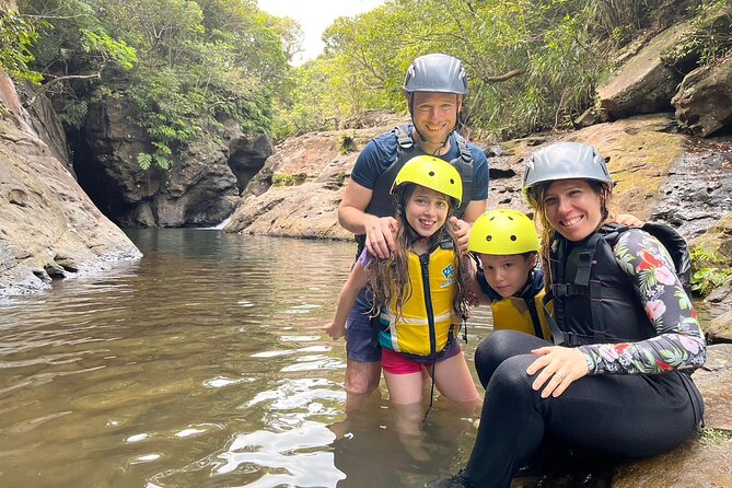 Okinawa Iriomote Mangrove SUP or Canoe and Splash Canyoning Tour - Splash canyoning at the second field