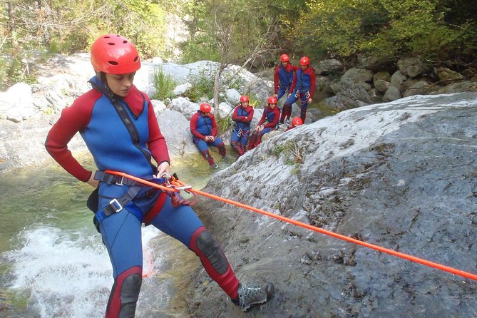 Olympus Canyoning Course: Entry to Intermediate - Level 1: more rope control and greater independence