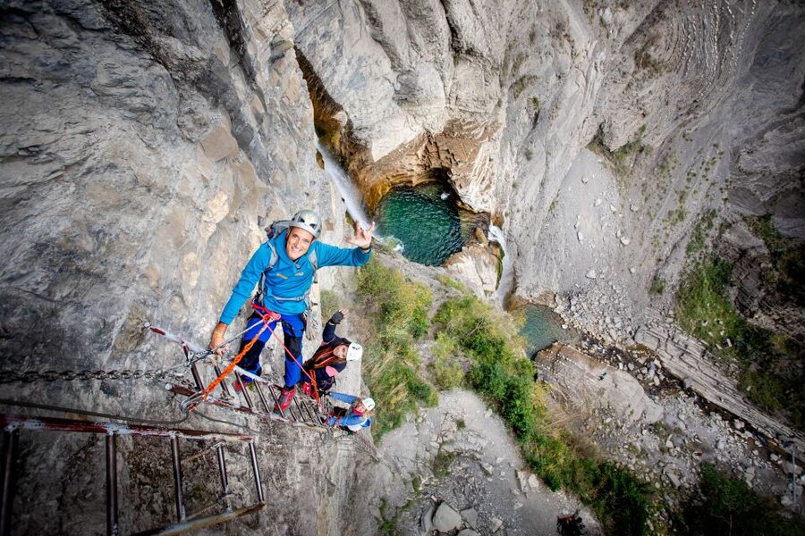 Ordesa, Broto : Via Ferrata K3. Climbing Experience - What the two-and-a-half-hour climb feels like