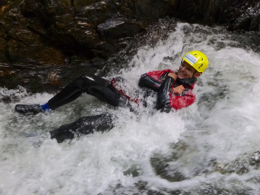 Ötztal: Canyoning at Alpenrosenklamm for Beginners - The minibus ride and safety briefing