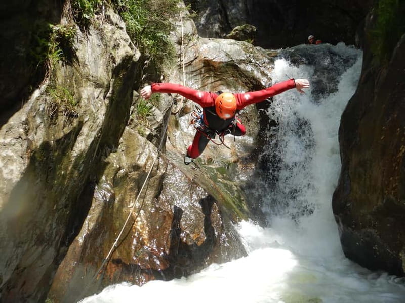 Ötztal: Canyoning "Wildwater XL" - Key points for the Auerklamm canyon