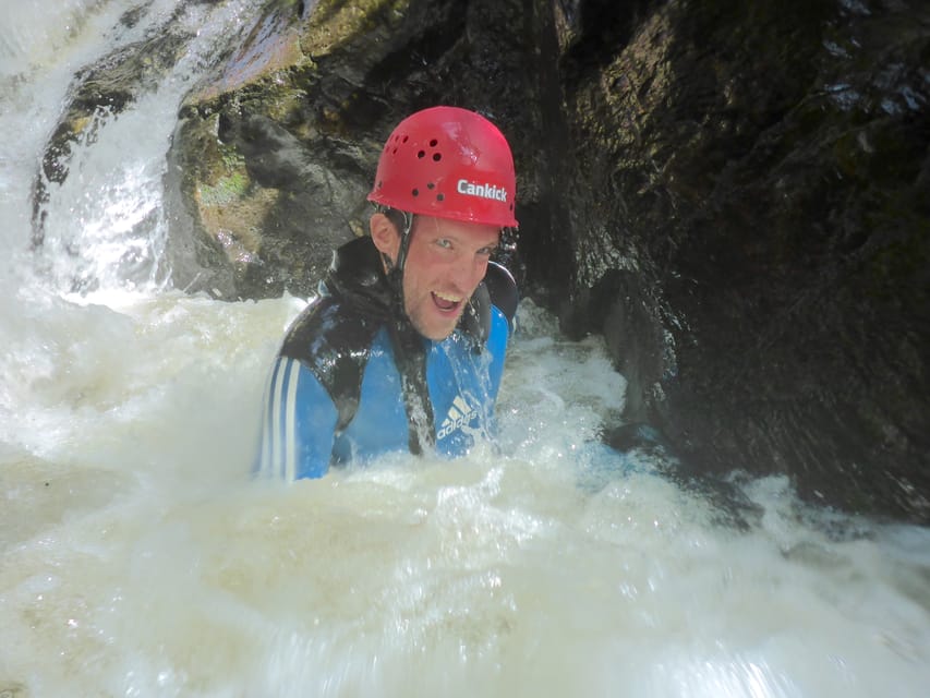 Ötztal: Obere Auerklamm Canyoning Tour for Beginners - Slides, jumps, and the 15-meter high-speed rock slide