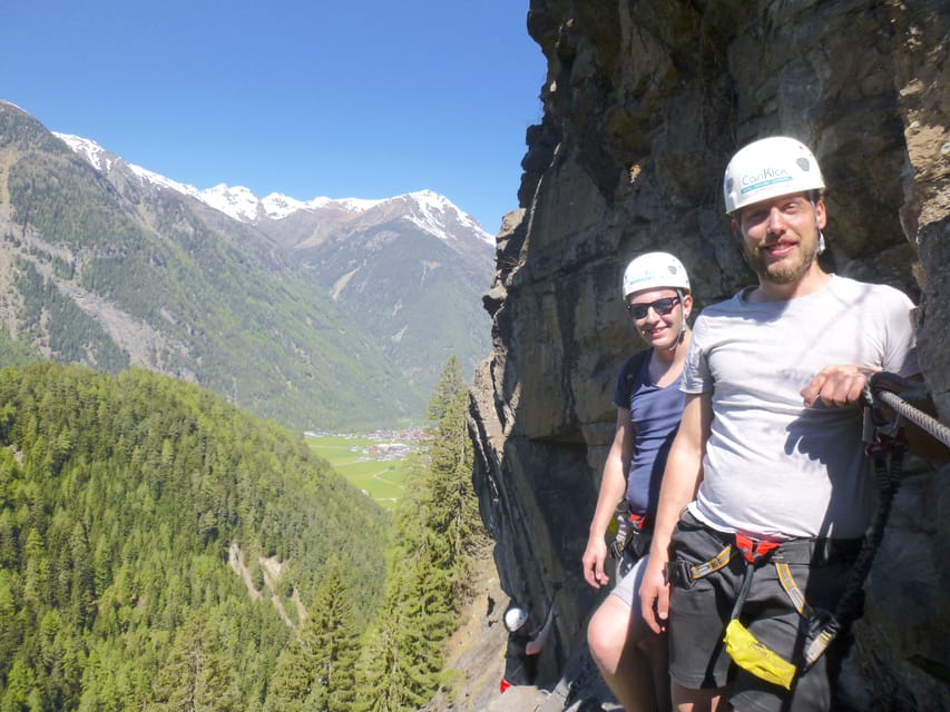 Ötztal: Via Ferrata Climbing at Stuibenfall - The final drink, shower, and swim